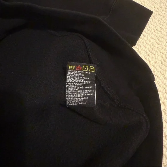 NEW Brunette The Label Black 'Blonde' Crew Neck Sweater - Picture 4 of 4